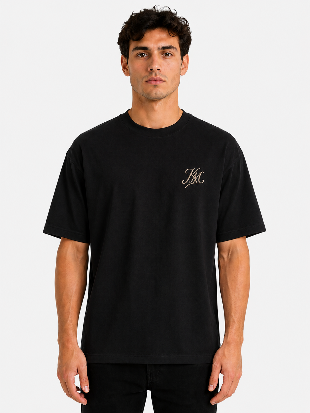 kisto-milano-monogram-t-shirt-black